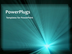 PowerPoint Template - An abstract background